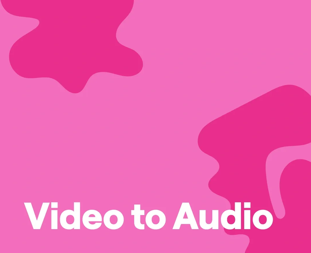 How to turn video into an audio file