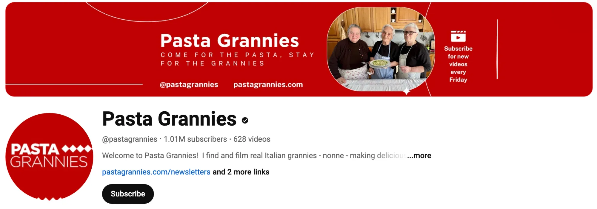 pasta grannies youtube